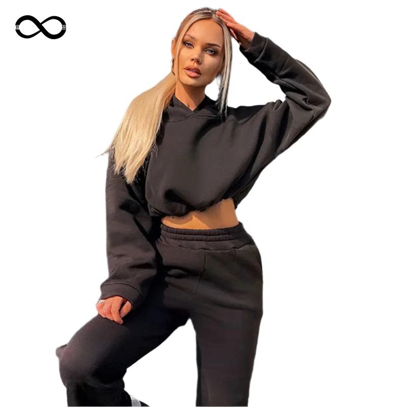 Hoodie Casual Fitness (2pcs)
