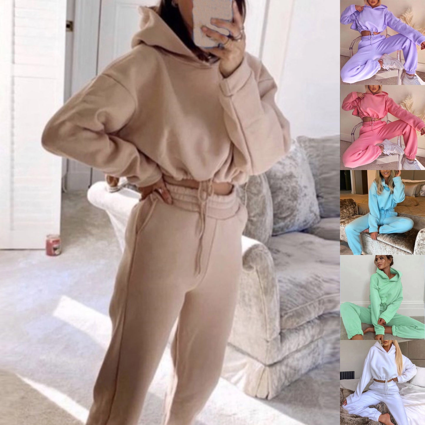Hoodie Casual Fitness (2pcs)