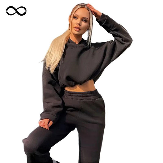 Hoodie Casual Fitness (2pcs)