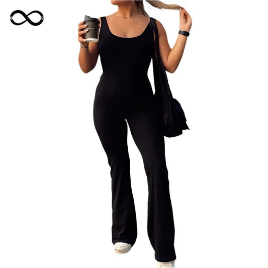 Slim Fit Hip Jumpsuit